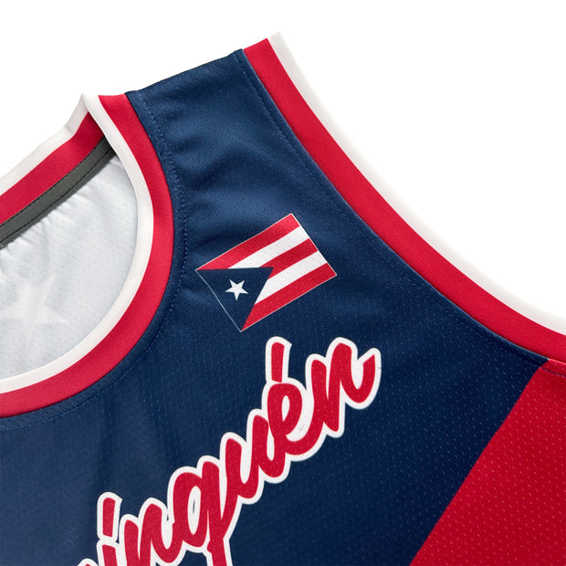 Puerto Rico Custom Basketball Jersey