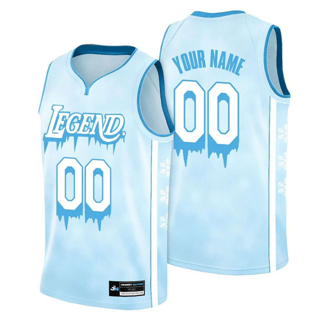 Legend Icy Custom Basketball Jersey The Jersey Nation