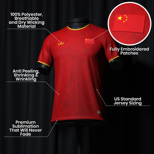 China Custom Football Jersey