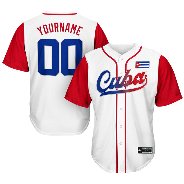 Cuba Custom Baseball Jersey