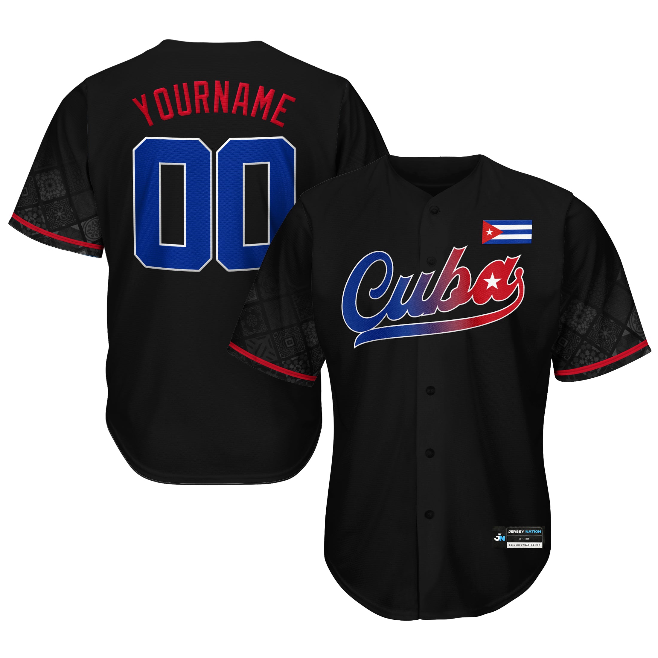 Cuba Custom Baseball Jersey