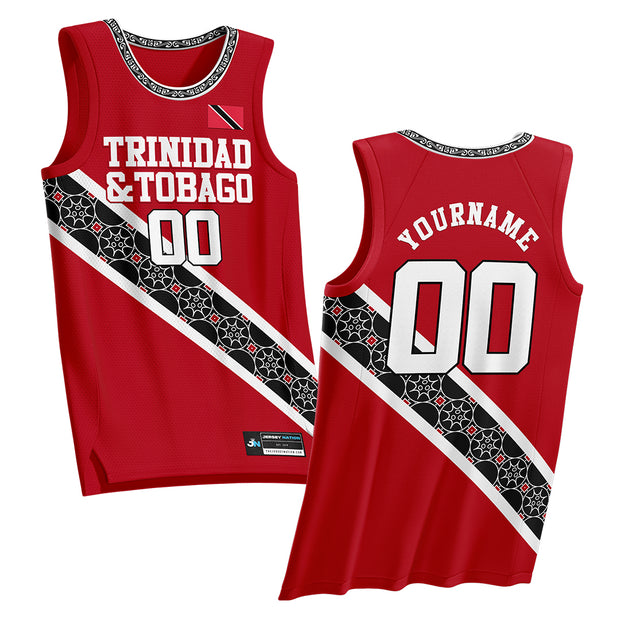 Trinidad and Tobago Custom Basketball Jersey