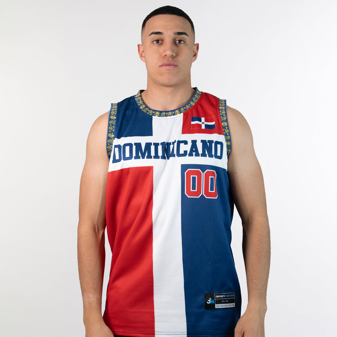 Dominican Republic Custom Basketball Jersey The Jersey Nation