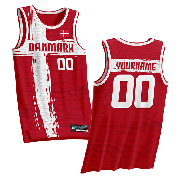 Denmark Custom Basketball Jersey