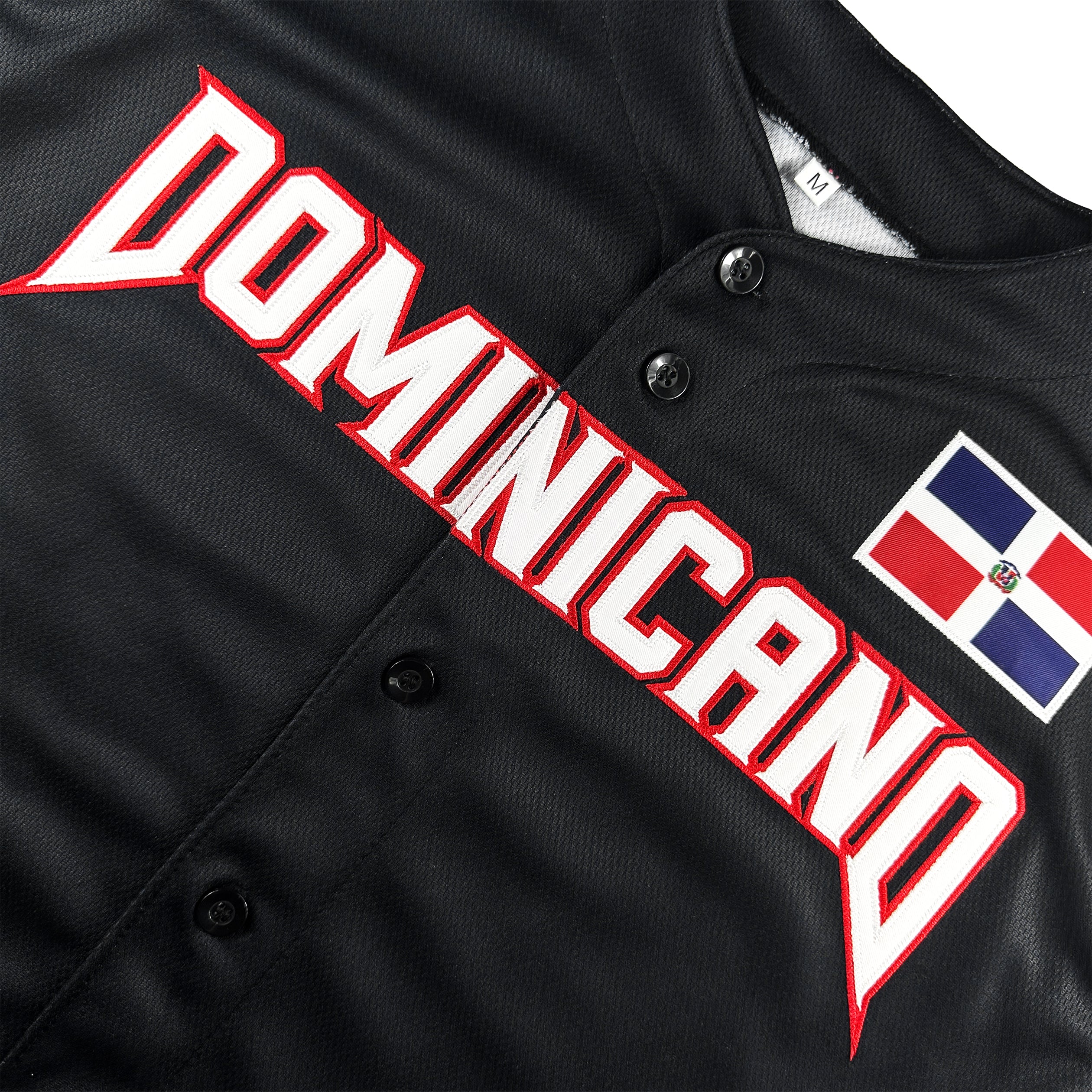 Dominican Republic Custom Baseball Jersey