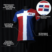 Dominican Republic Custom Football Jersey