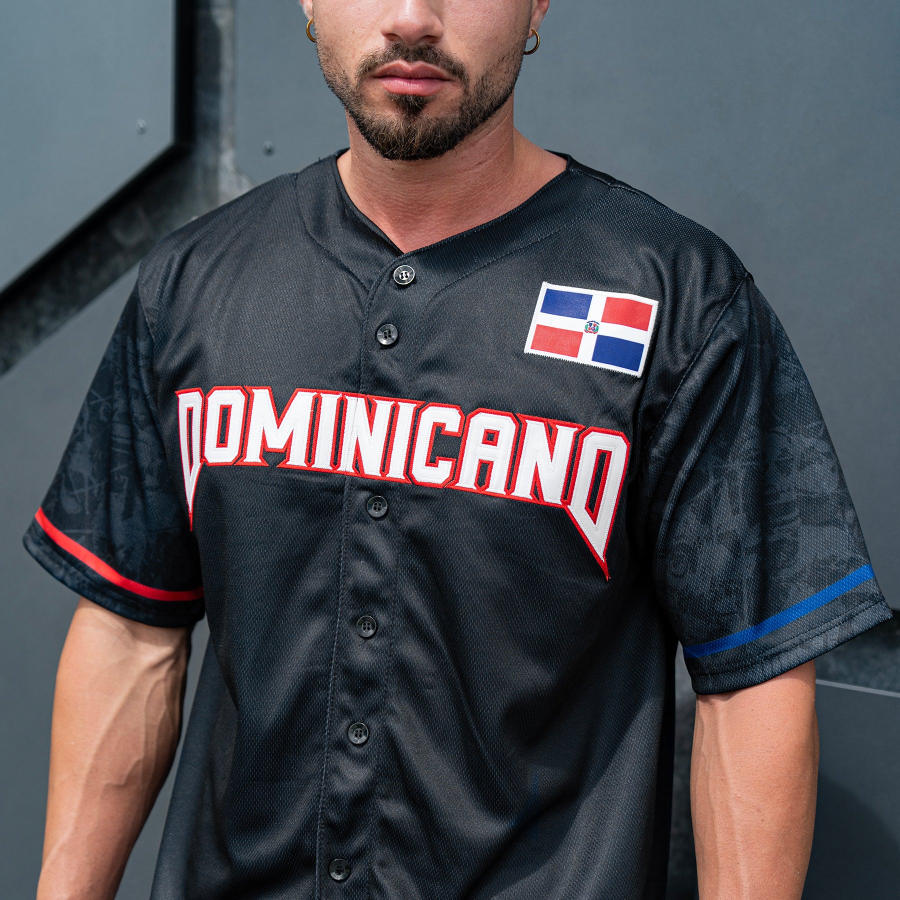 Dominican Republic Custom Baseball Jersey