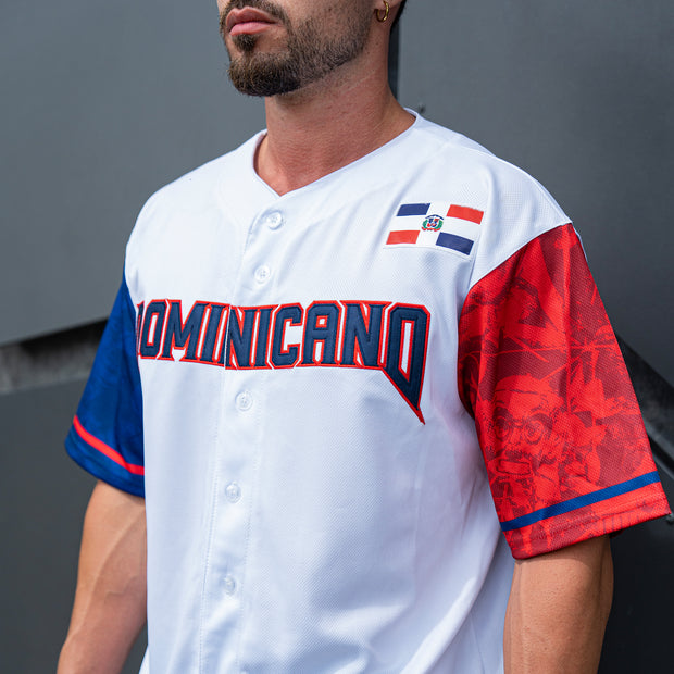 Dominican Republic Custom Baseball Jersey