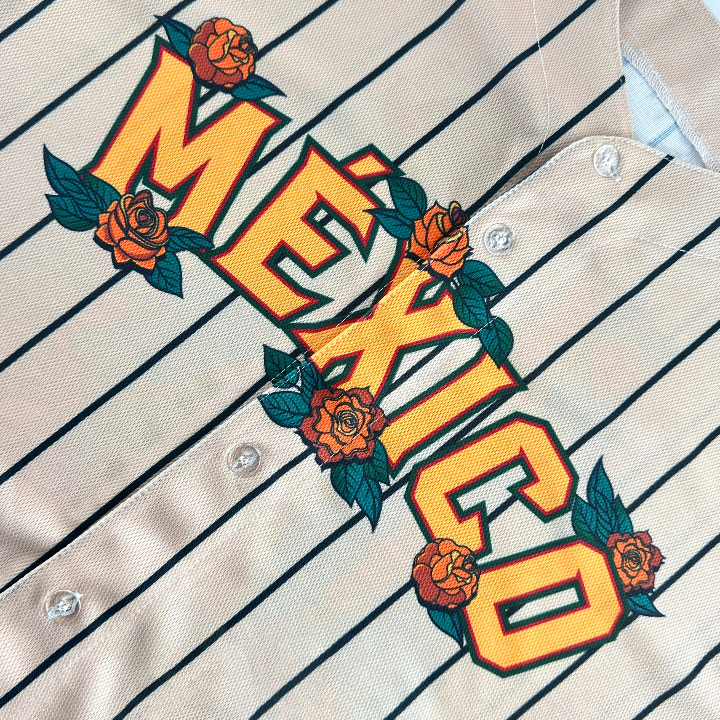 Mexico Guadalupe Black Baseball Jersey