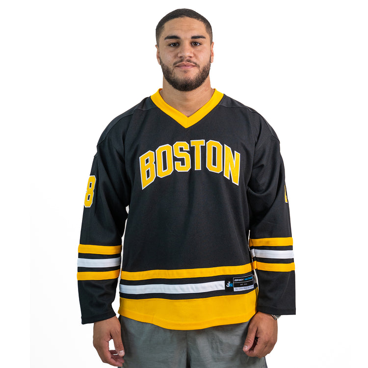 Happy Gilmore Boston Hockey Jersey The Jersey Nation