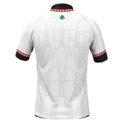 Lebanon White Custom Football Jersey