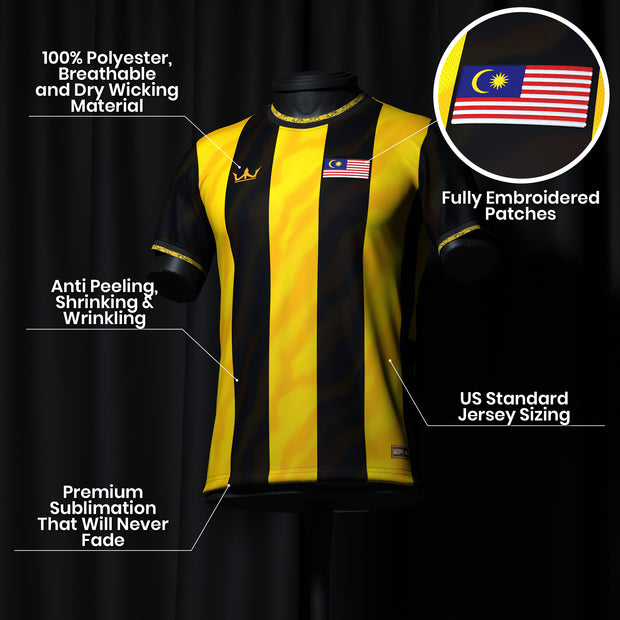 Malaysia Custom Football Jersey