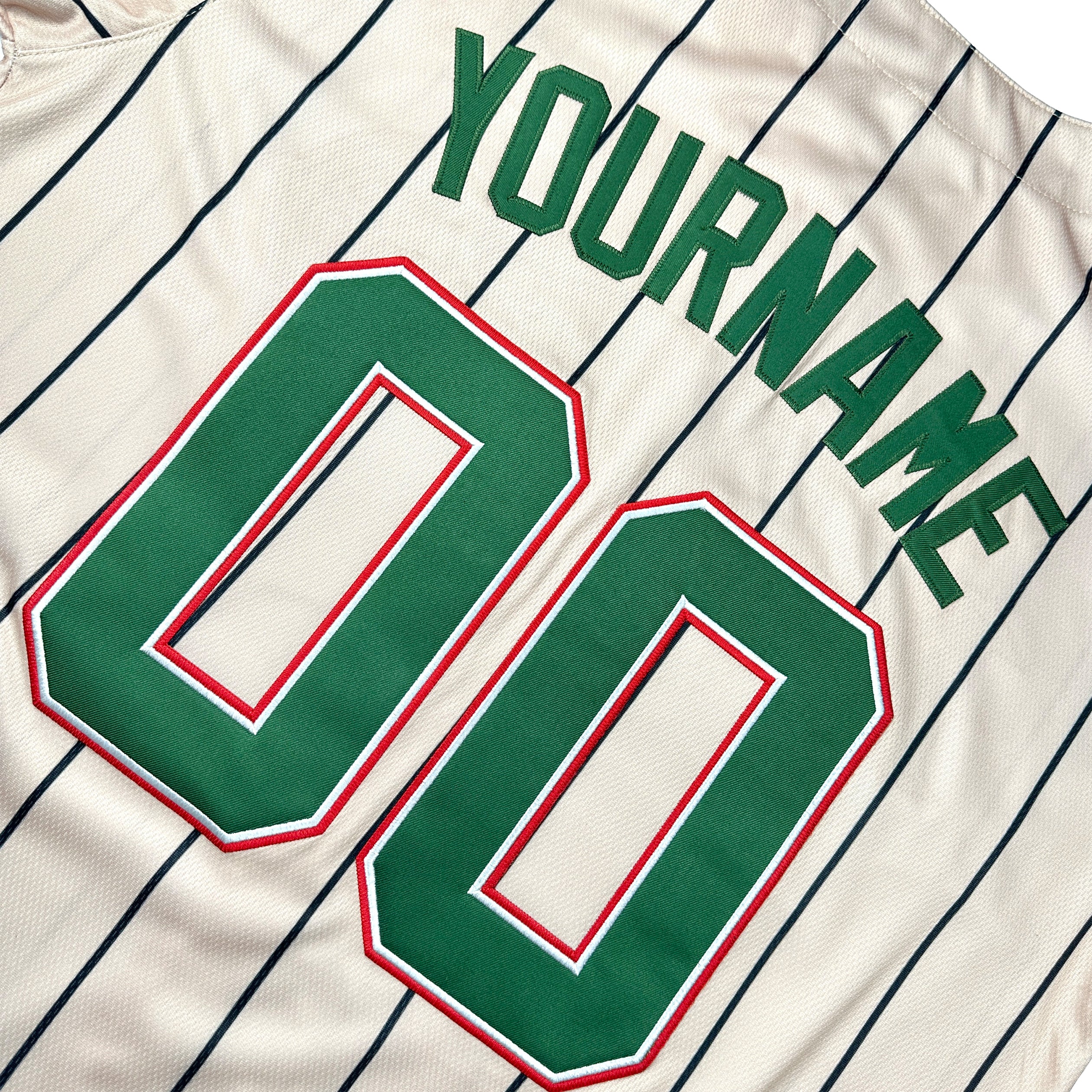 Mexico Beige Custom Baseball Jersey