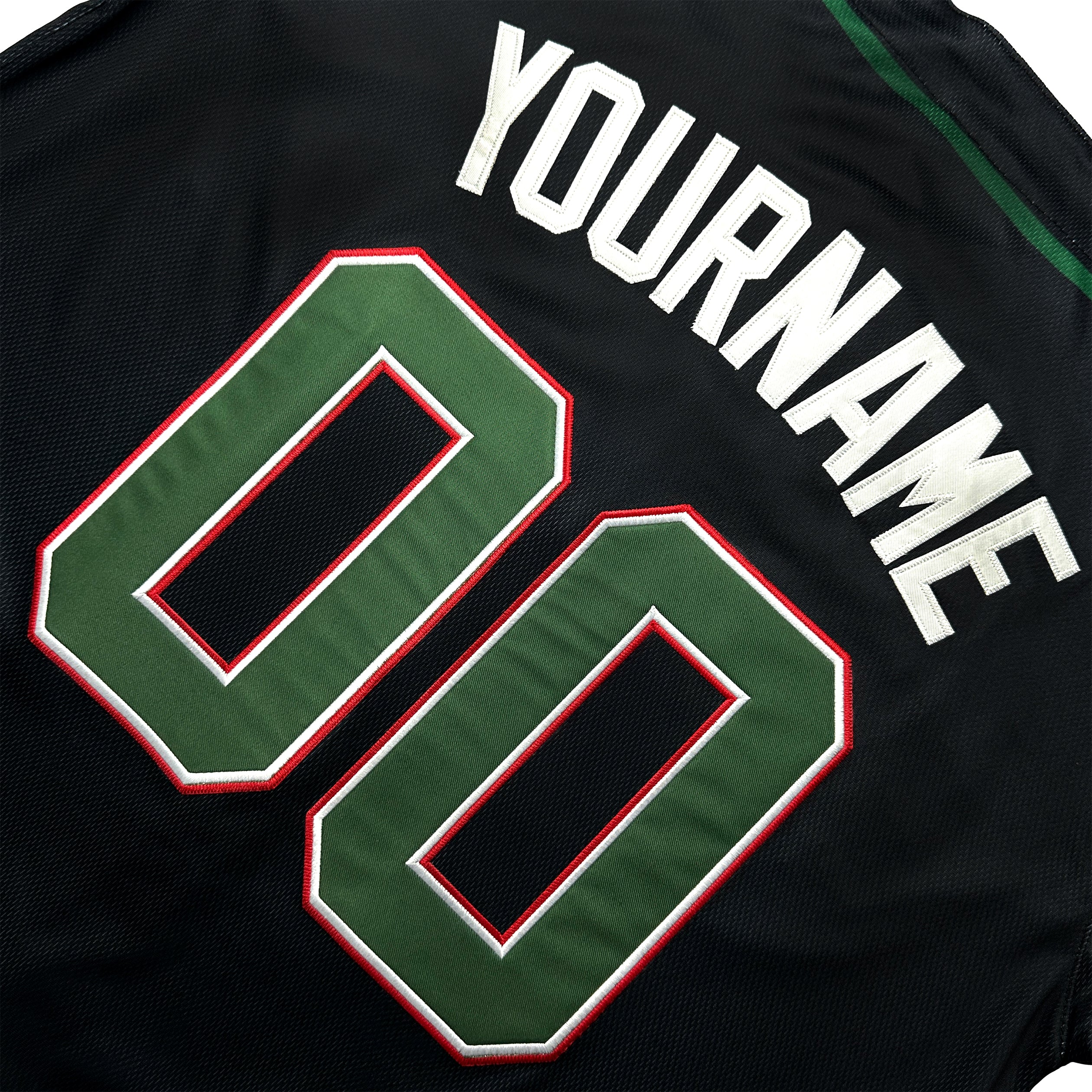 Mexico Black Custom Baseball Jersey