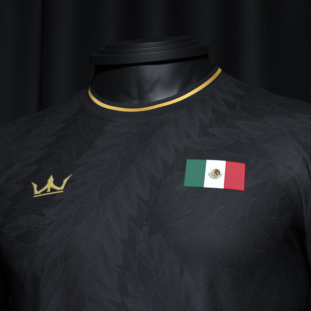 Mexico Black Custom Football Jersey