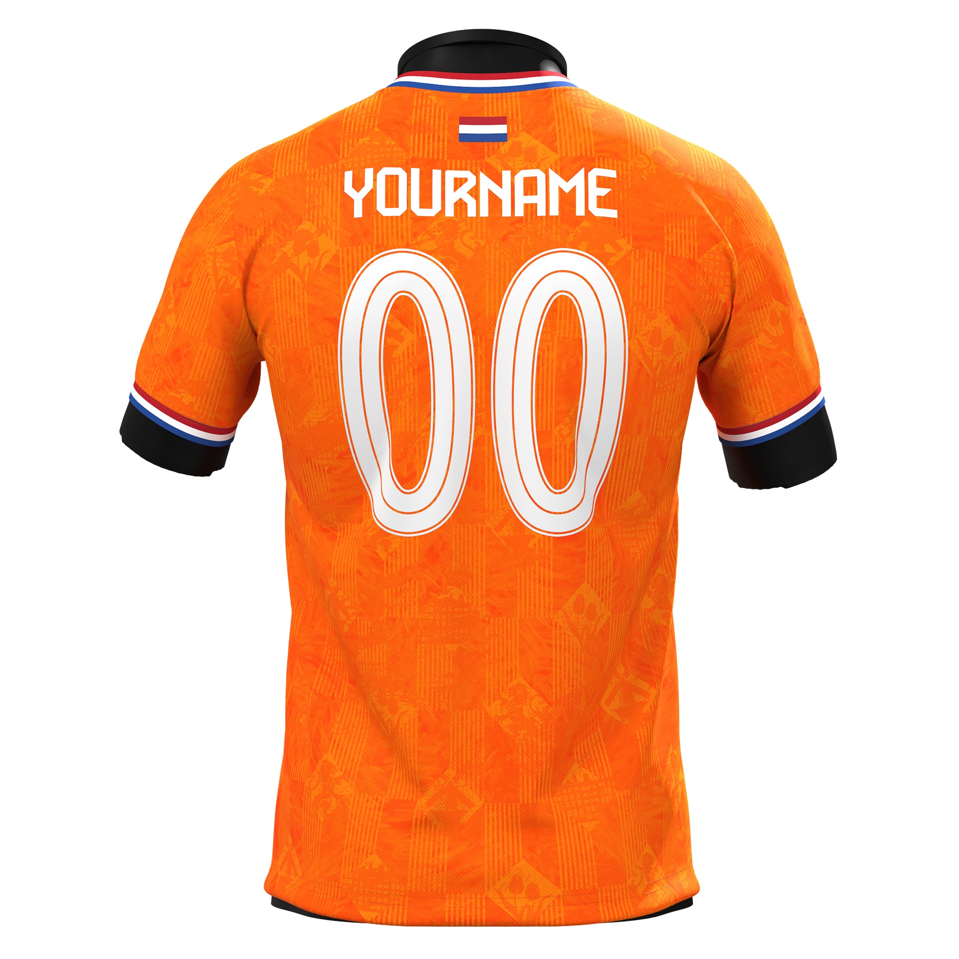 Netherlands Custom Football Jersey