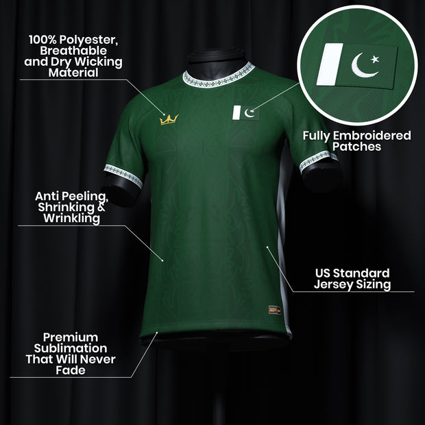 Pakistan Custom Football Jersey