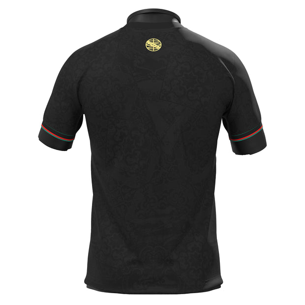 Portugal Custom Black Football Jersey