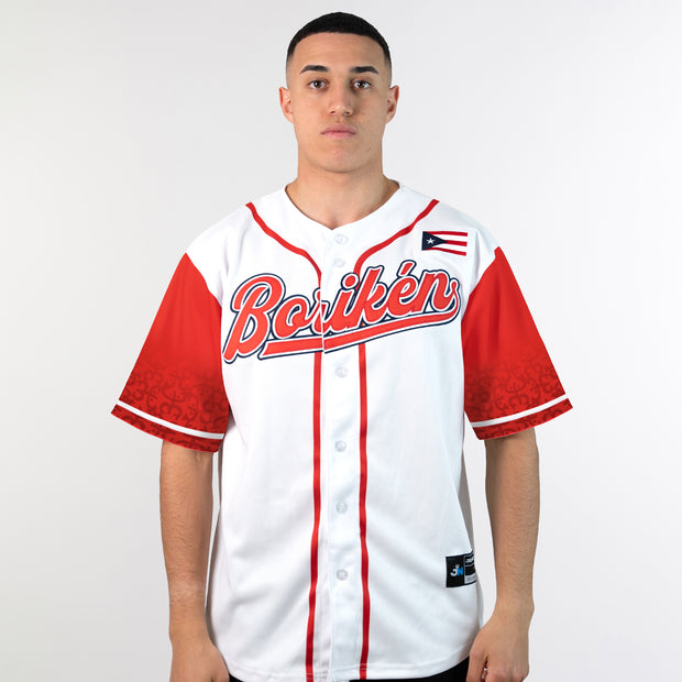 Puerto Rico Custom Baseball Jersey