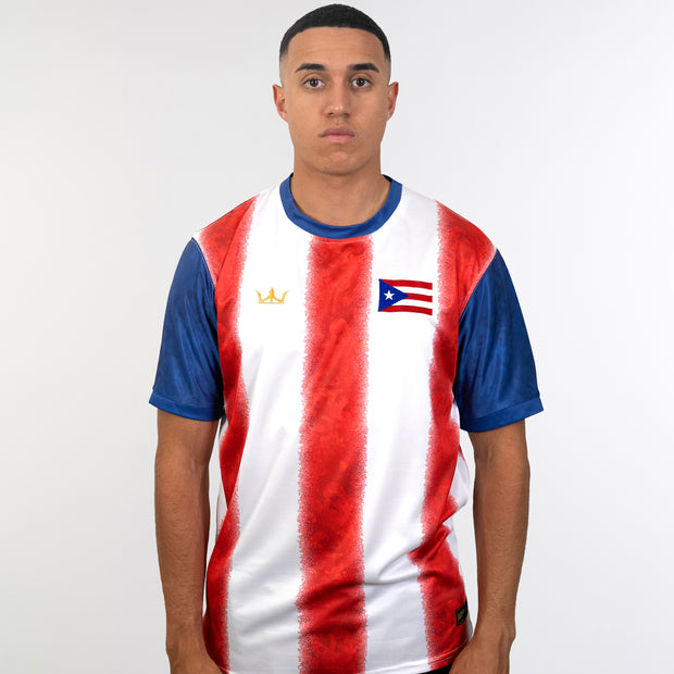 Puerto Rico Custom Football Jersey