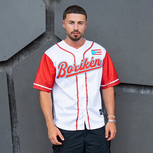 Puerto Rico Azul Celeste Custom Baseball Jersey