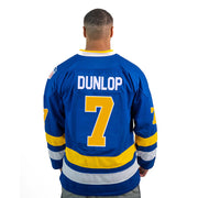 Reggie Dunlop #7 Charlestown Chiefs Hockey Jersey