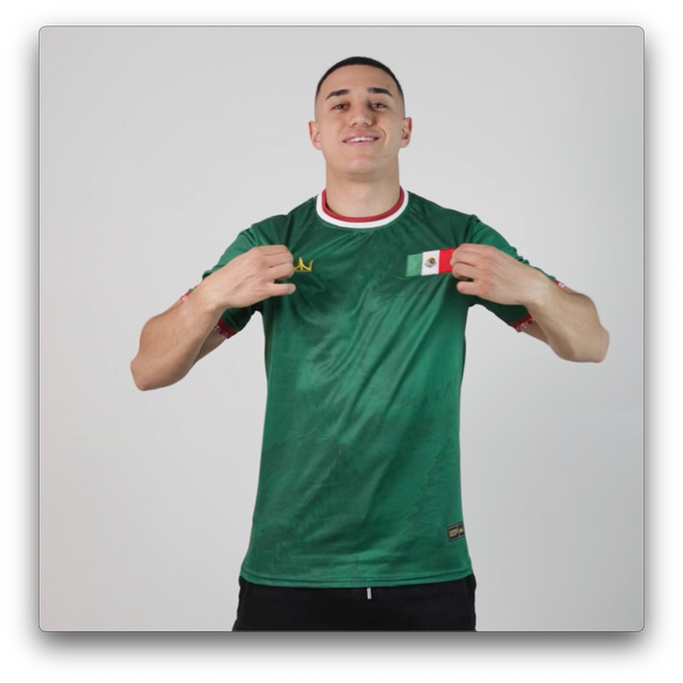 Mexico Custom Football Jersey