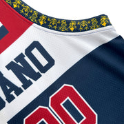 Dominican Republic Custom Basketball Jersey