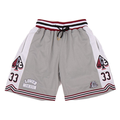 Grey Lower Merion Basketball Shorts